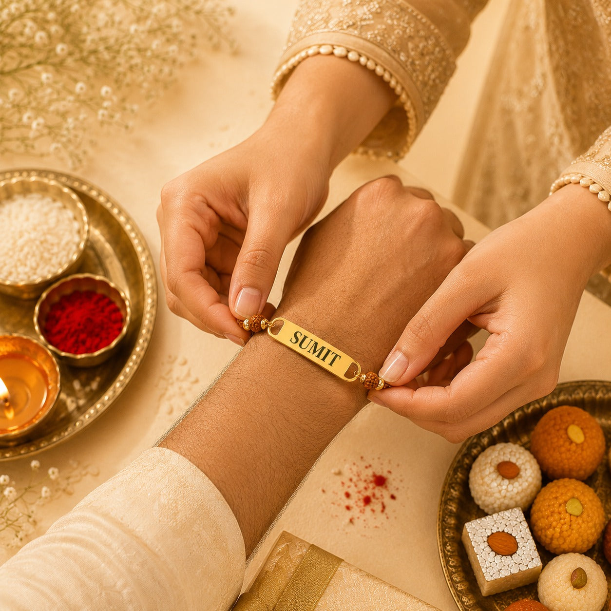 Personalised Name Rakhi | Ozora