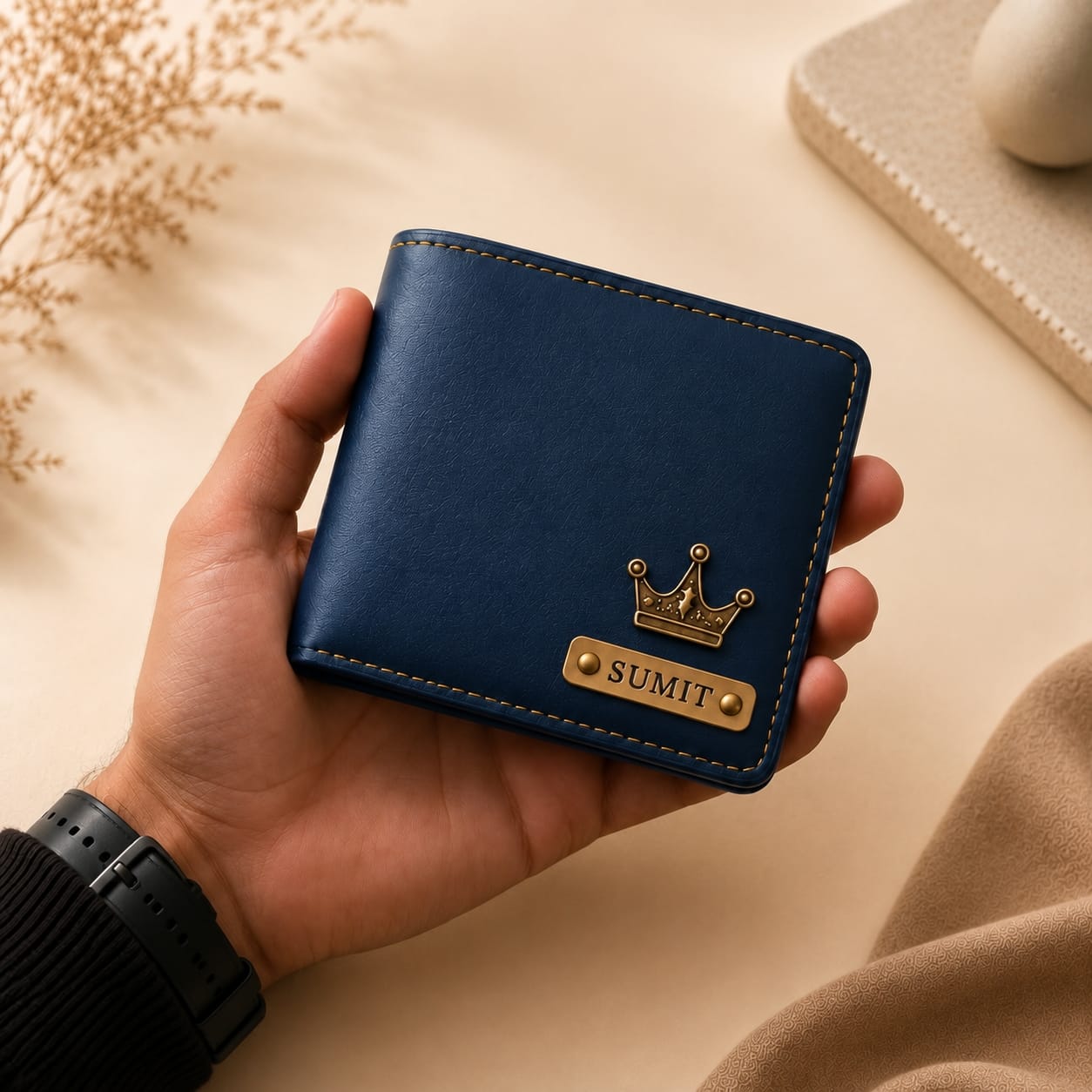 Personalized Your Wallet | Navy Blue | Ozora