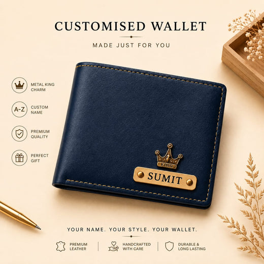 Personalized Your Wallet | Navy Blue  | Ozora