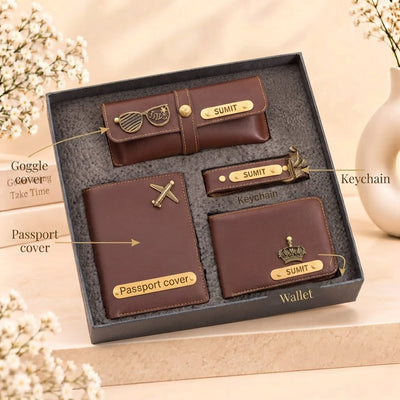 4 In 1 Men's Combo | Brown | Ozora