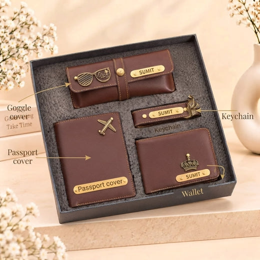 4 In 1 Men's Combo | Brown | Ozora